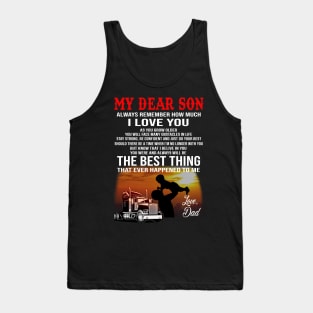 Trucker my dear son Tank Top